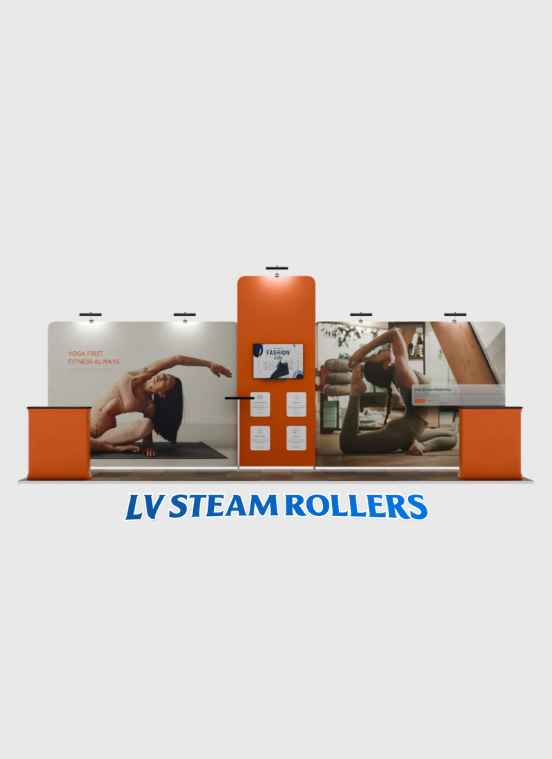 Portable Exhibit Display 20ft - Model 12